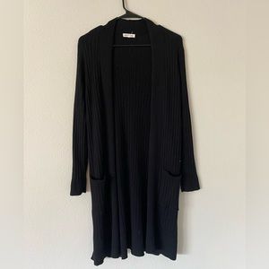 Black Knit Cardigan